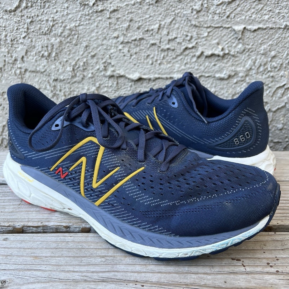 New Balance Shoes Men Size 14 Fresh Foam X 860v13 Navy Running Stability